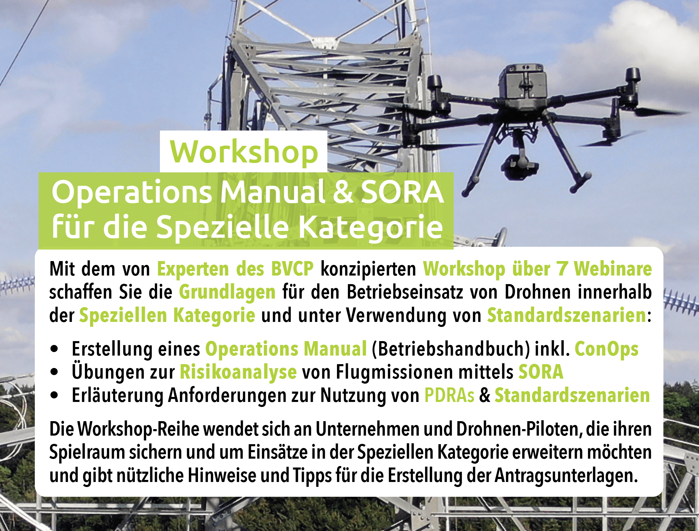 Kurzbeschreibung Inhalte Workshop Operations Manual & SORA